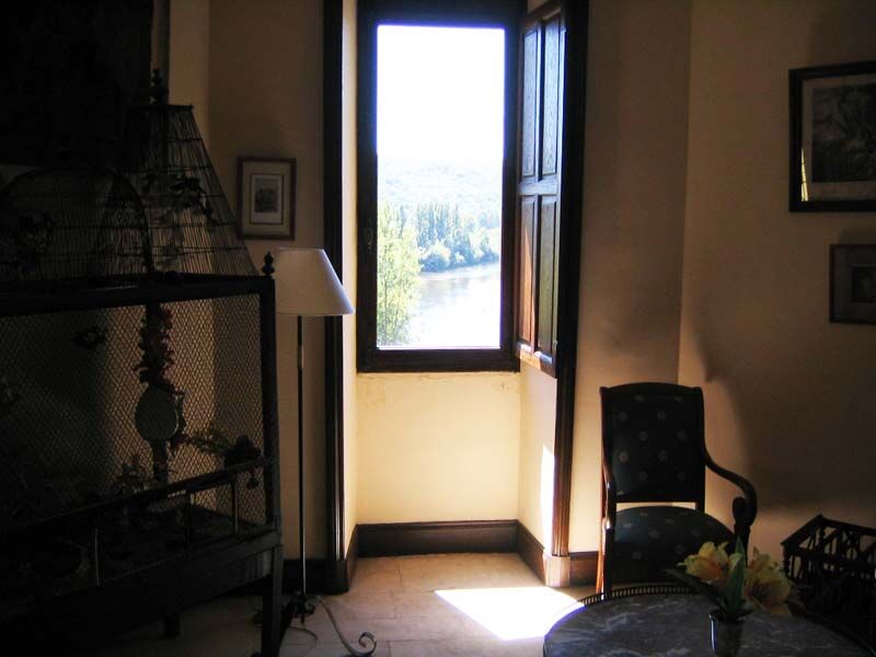 Petit Salon — Vue sur la Dordogne
